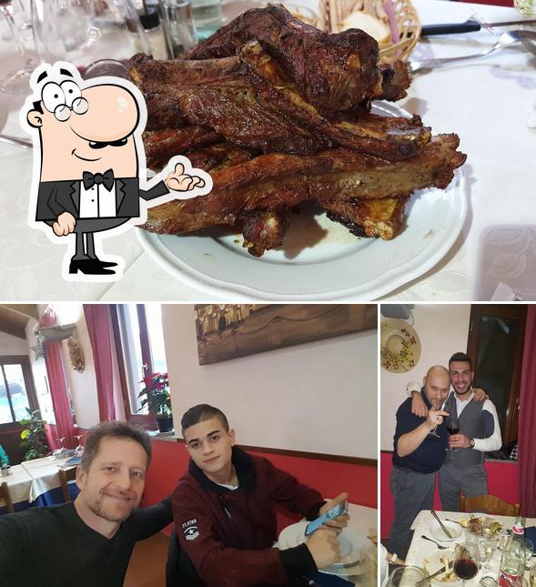 La foto della interni e la carne di Trattoria Figliol Prodigo