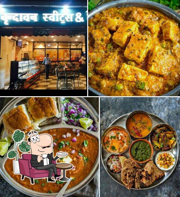 Check out how Vrindavan Restaurant Food Delivery In Train At Jhansi Station looks inside