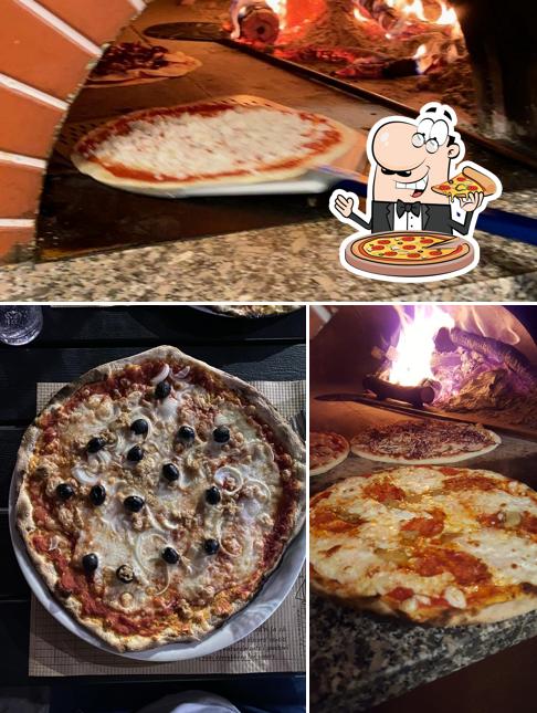 A Pizzeria Al Teatro, puoi assaggiare una bella pizza