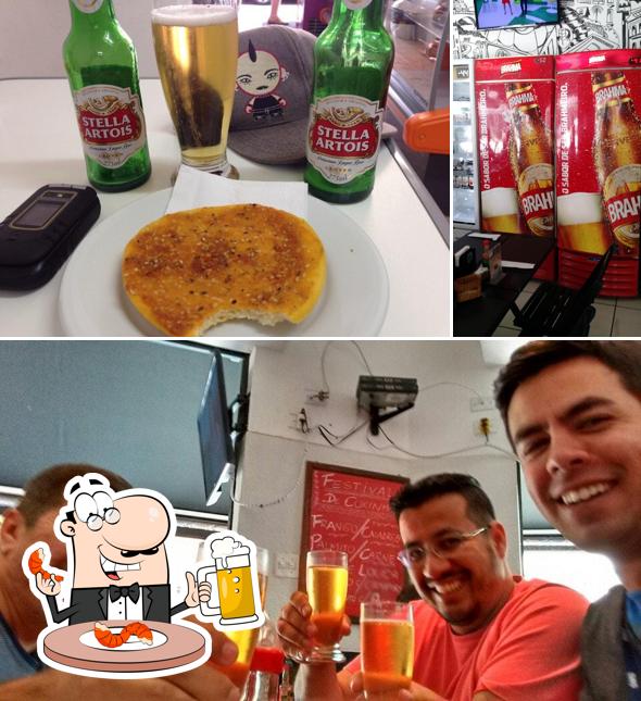 Você pode tomar um copo de cerveja leve ou escura