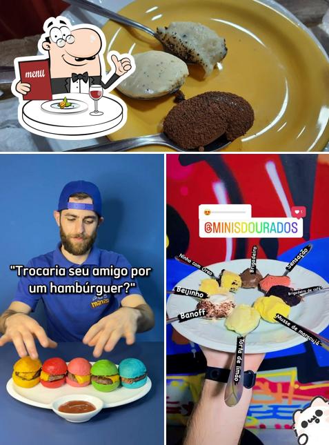 Еда в "Minis Dourados"