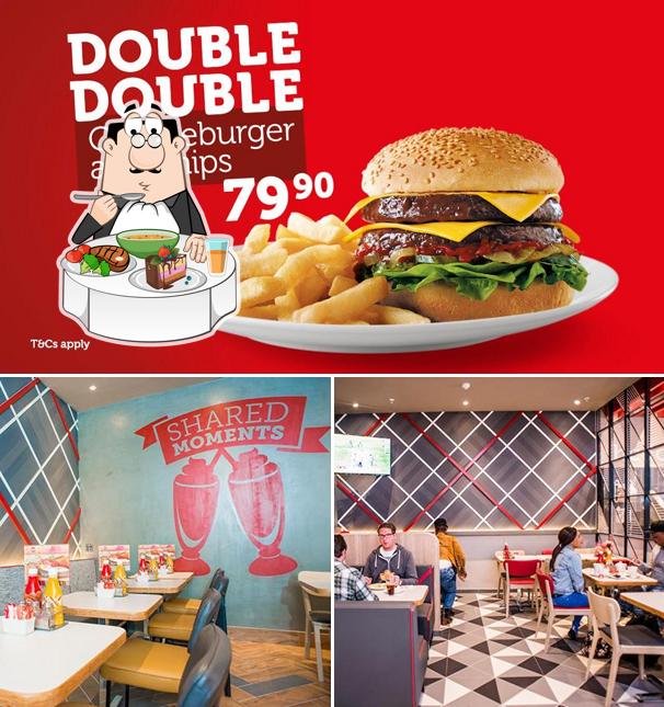 Voici l’image représentant la table à manger et burger sur Wimpy