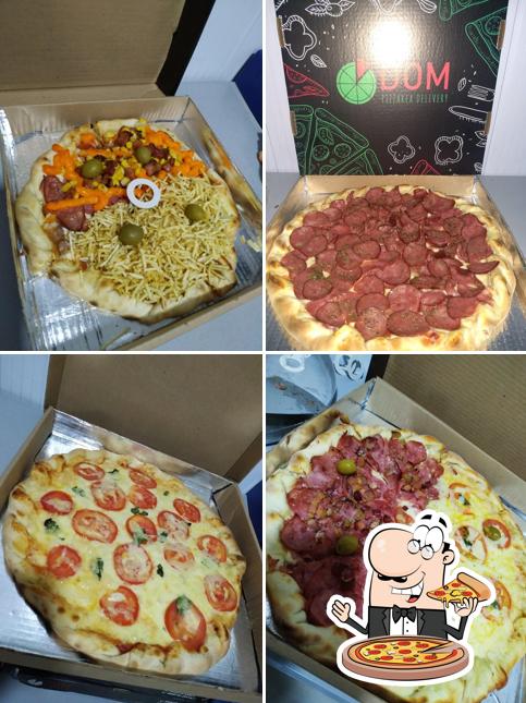 Experimente diferentes estilos de pizza