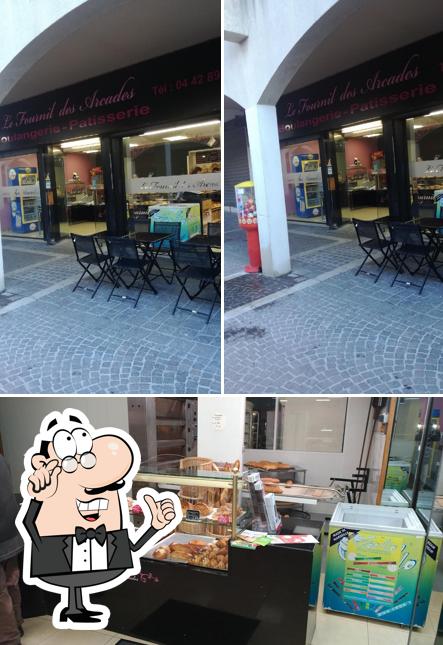 L'intérieur de Boulangerie le fournil des arcades