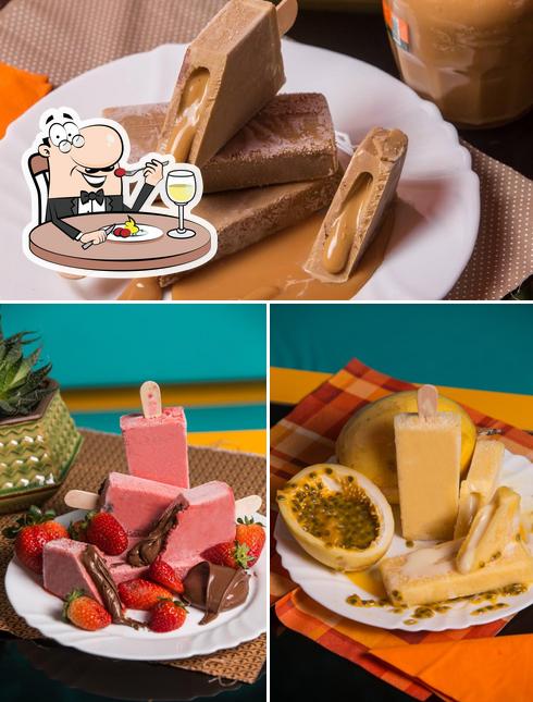 Comida em Sorveteria Sorvetunes/Gelado Frescor