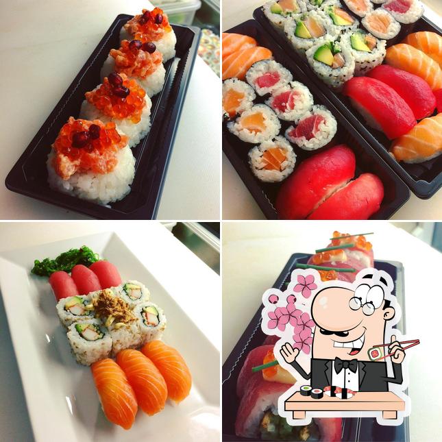 Les sushi sont offerts par SUSHI DIAMOND