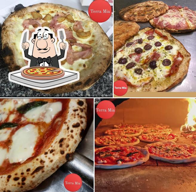 A ristorante Terra Mia, puoi ordinare una bella pizza