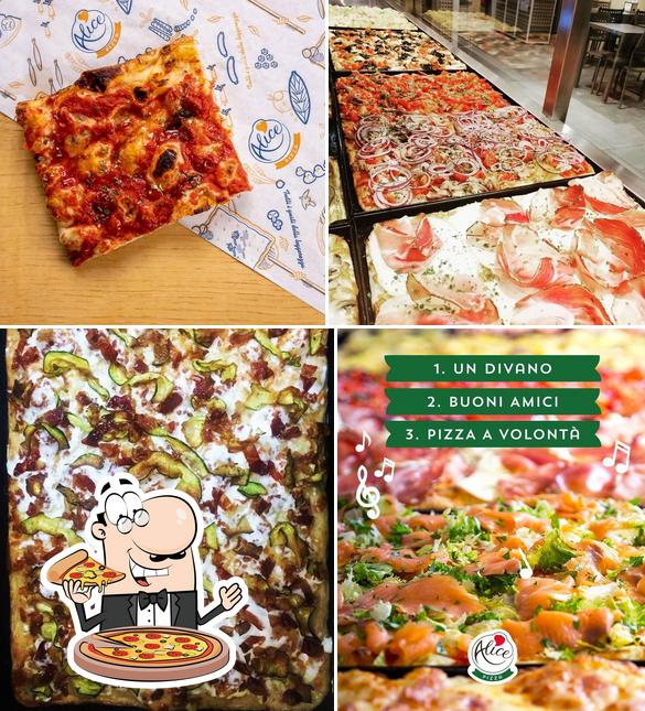 Scegli tra le molte varianti di pizza