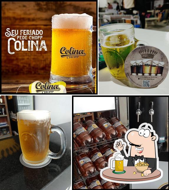 Distribuidora Chopp Colina serve uma seleção de cervejas