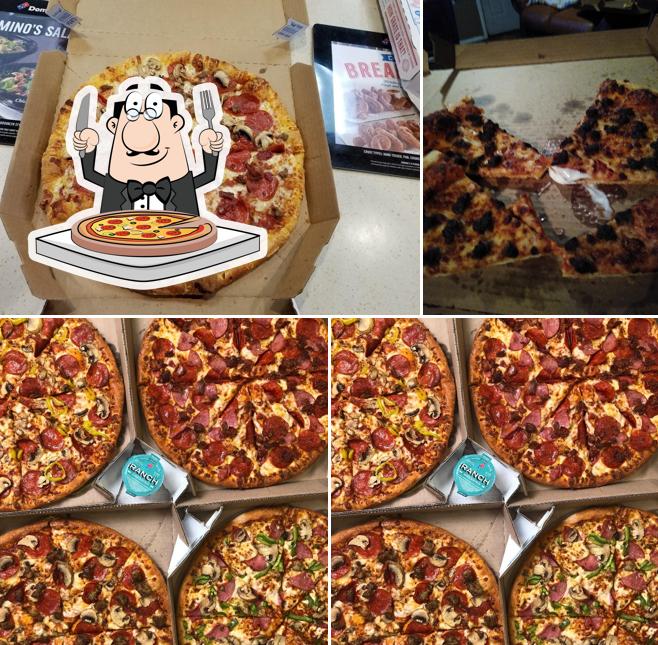 En Domino's Pizza, puedes pedir una pizza