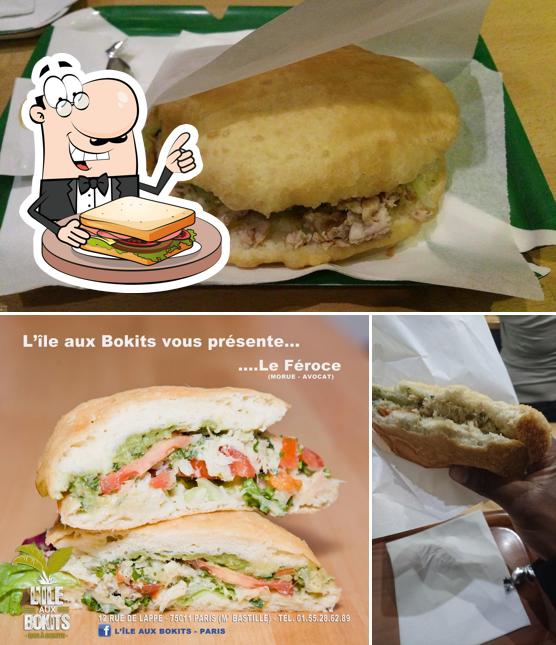 Sélectionnez un sandwich à L'île aux Bokits Bastille