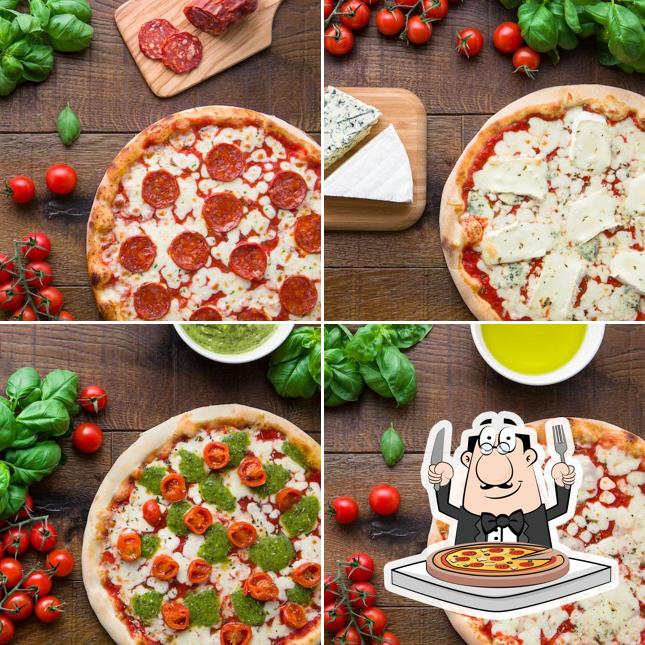 Choisissez des pizzas à Pizza Viaaa Smart 4 (24/24) Fleurus