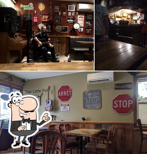 The interior of That Little Pub