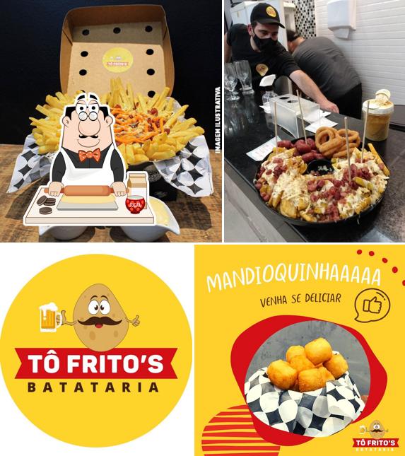 Tô Frito's Batataria & Hamburgueria provê uma seleção de pratos doces