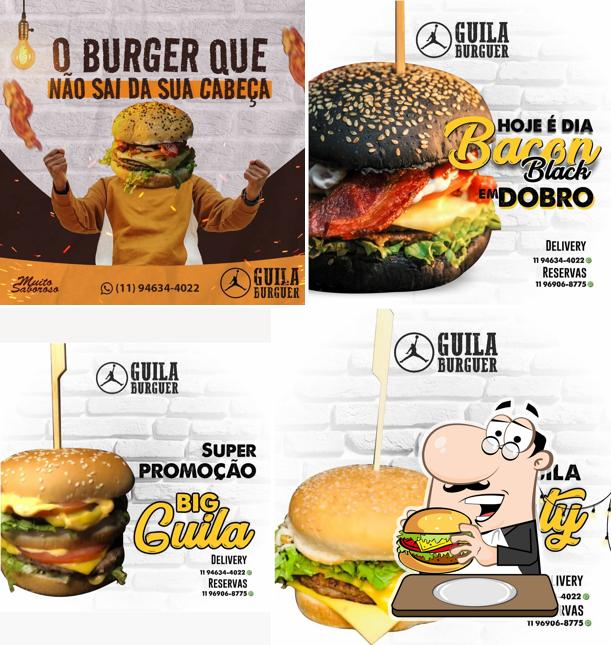 Hambúrguer em Guila Burguer