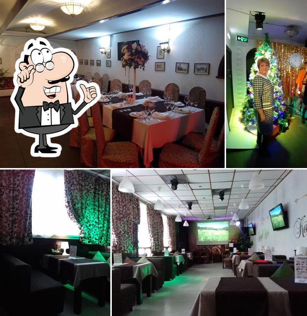 El interior de Restoran Kokuyev ruchey