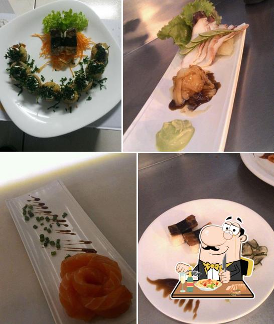 Comida em Sonkei Sushi