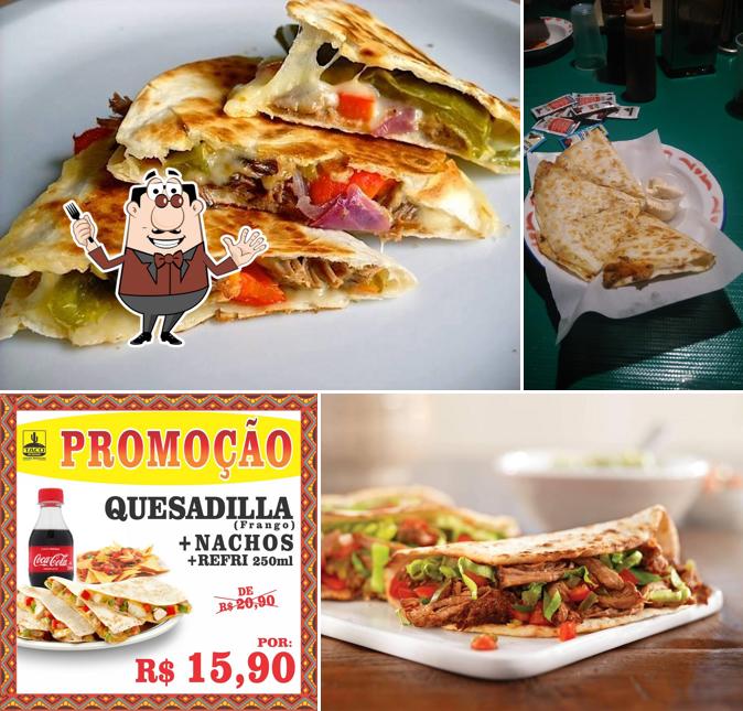 Comida em Taco Burger Cocina Mexicana