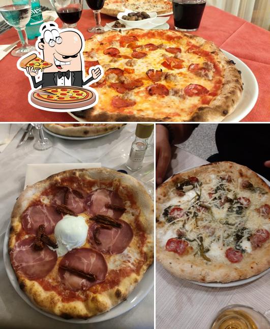 Prenez de nombreux types de pizzas