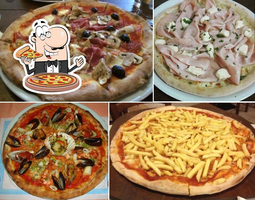 A Pizzeria Baùscia Saronno, puoi goderti una bella pizza