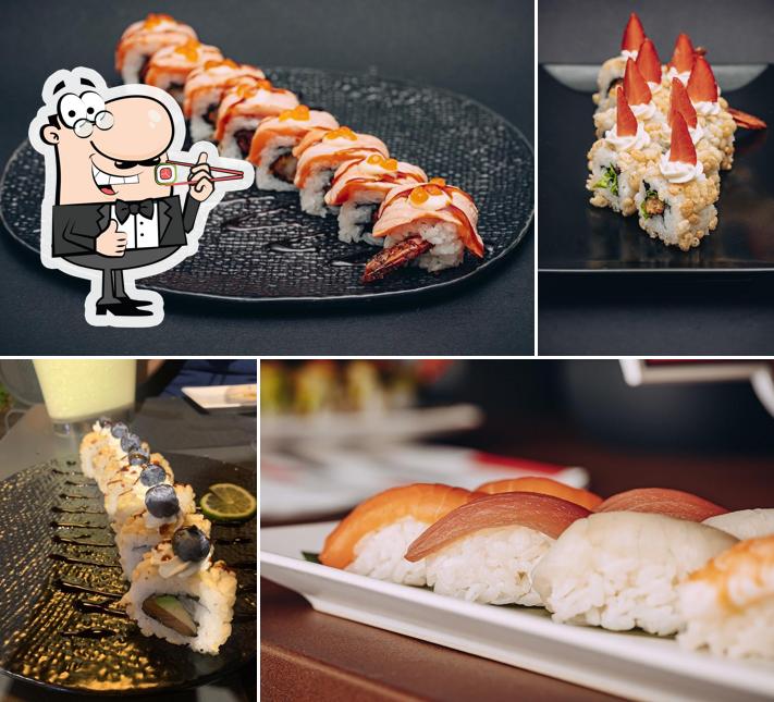 Scegli le varie opzioni di sushi