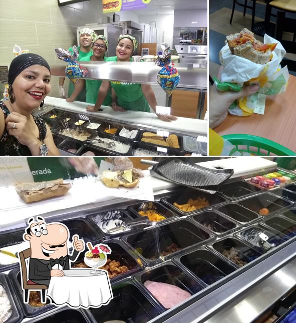 Subway provê uma escolha de sobremesas