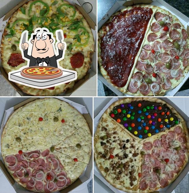 Escolha diversos variedades de pizza