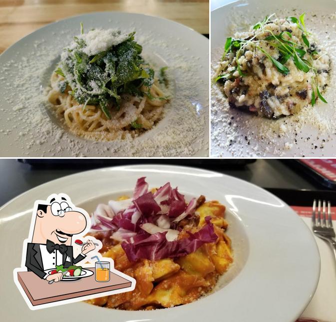 Еда в "Restaurante Pasta, Amore e Fantasia"
