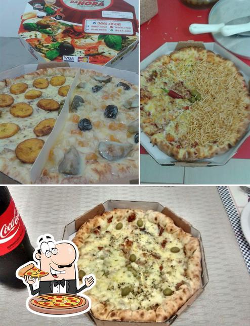 Experimente pizza no Pizza Da Hora