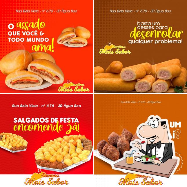 Comida em Cantina Mais Sabor