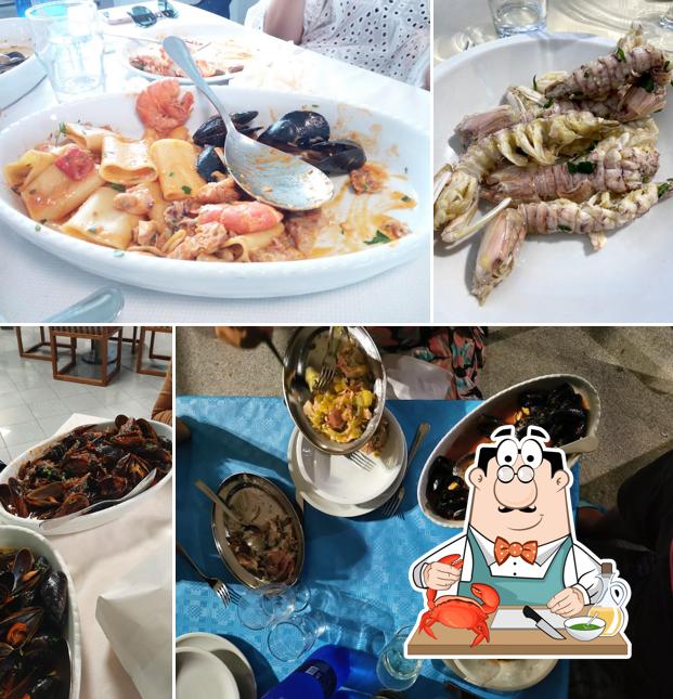 Prenditi tra i molti pasti di mare offerti a Ristorante Club Nautico