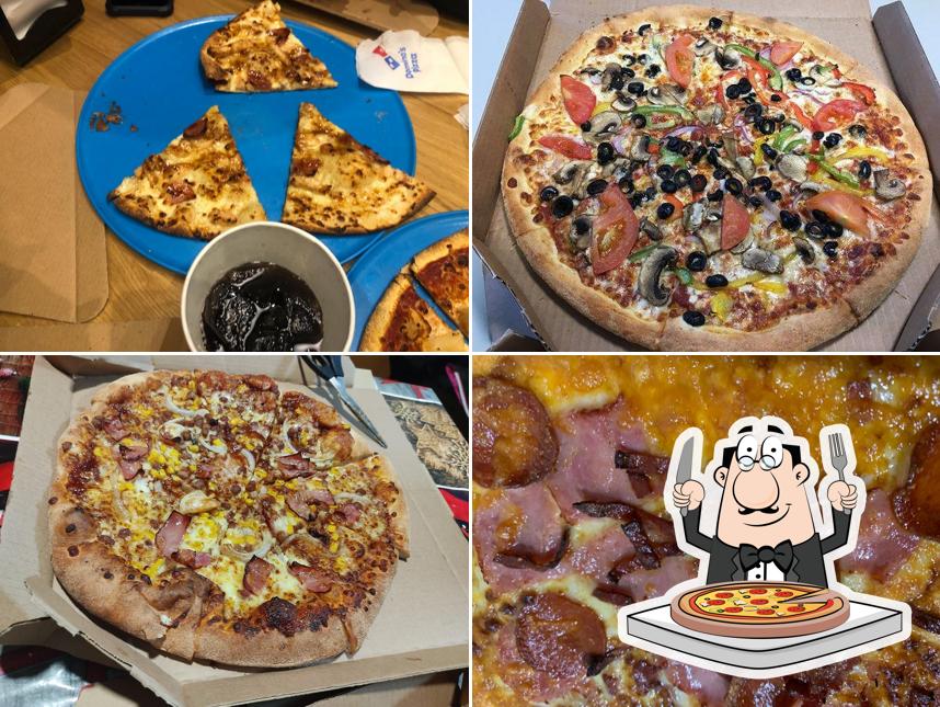 En Domino's Pizza, puedes disfrutar de una pizza