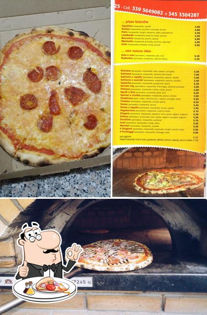 Prenditi tra le molte varianti di pizza