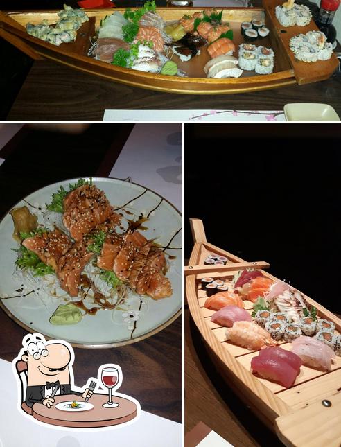 Comida em Sakura Restaurante