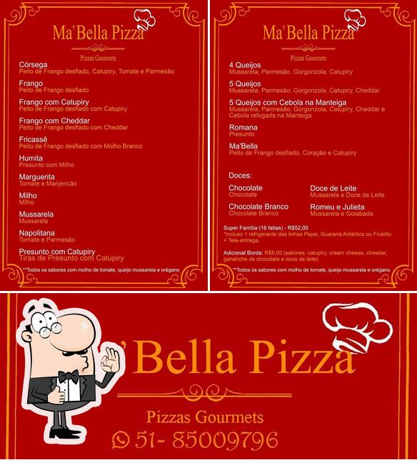 Look at the picture of Ma'Bella Pizza