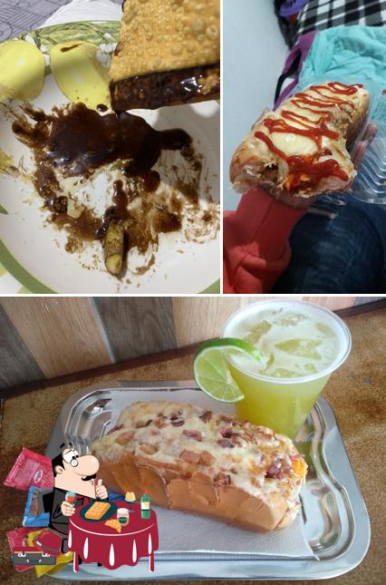 Fast Lanches Mania serve uma seleção de sobremesas