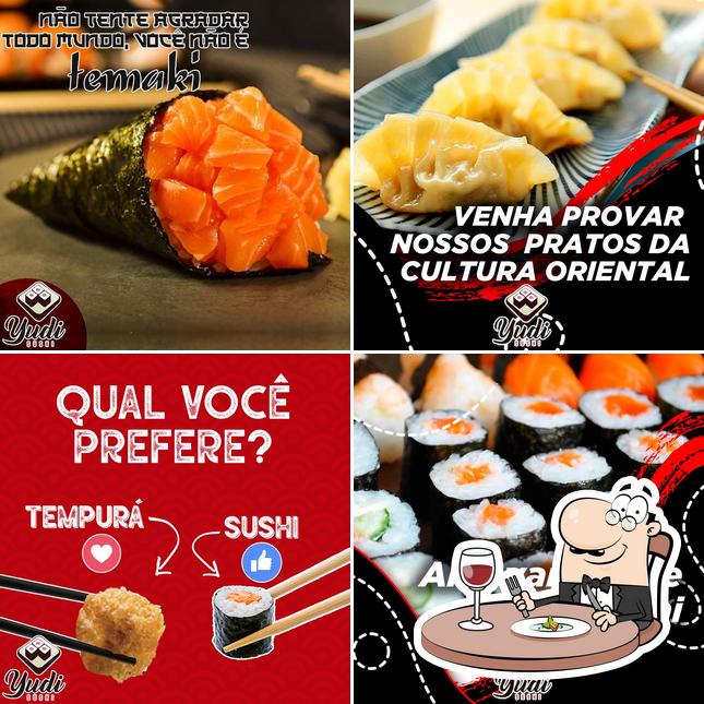 Comida em Yudi Sushi