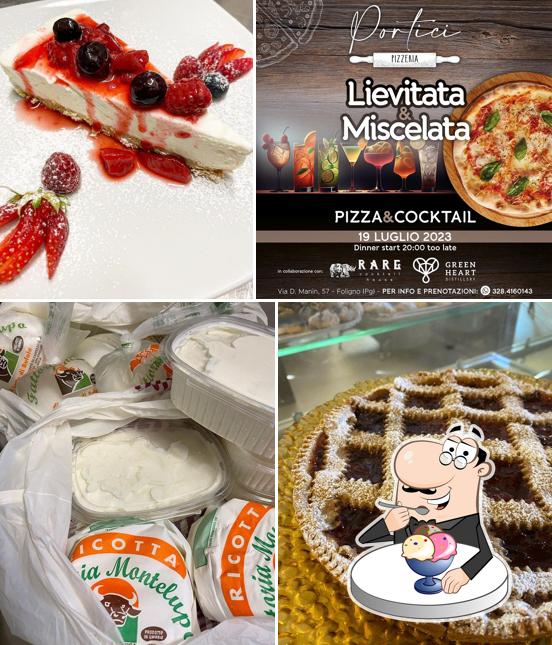 Non scordarti di provare un dessert a I Portici Pizzeria d'Arte dal 98