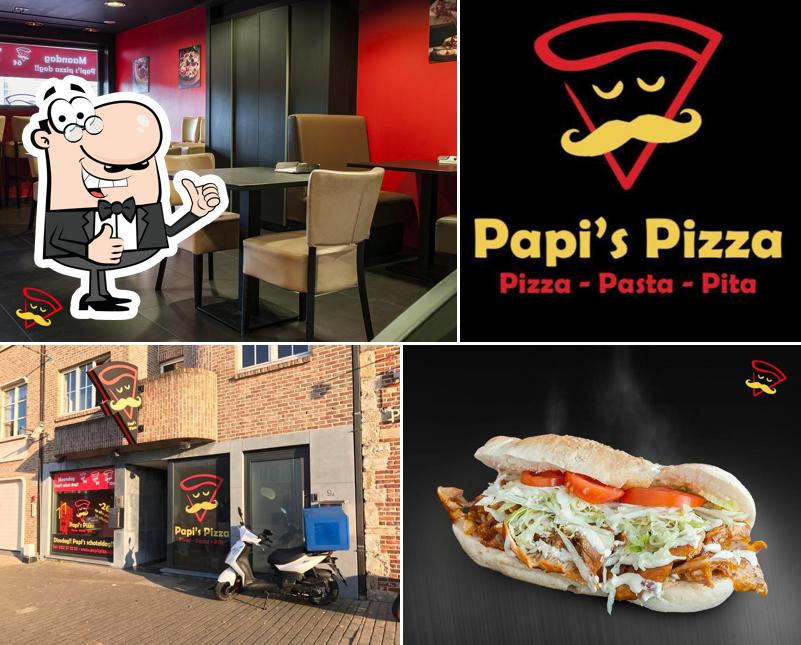 Vea esta foto de Papi's Pizza