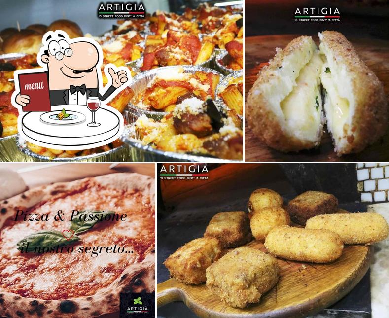 Platti al Artigia' pizzeria friggitoria takawey