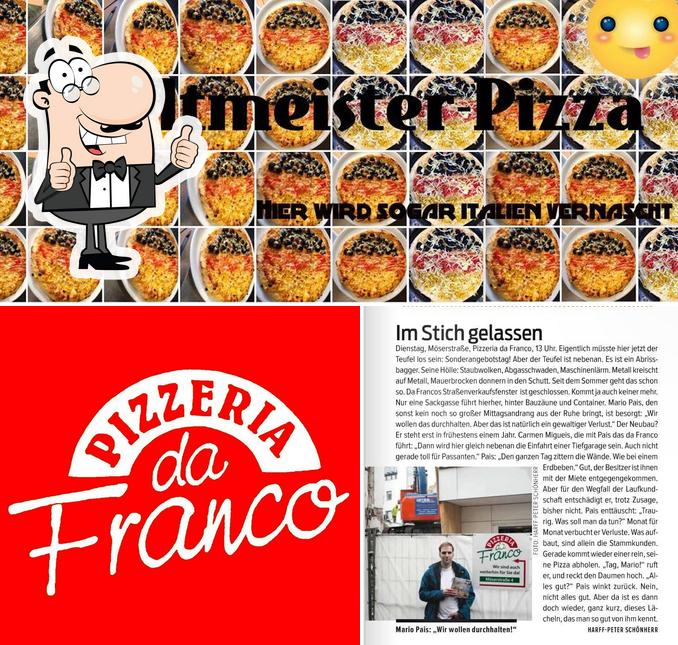 Look at this photo of Pizzeria Da Franco