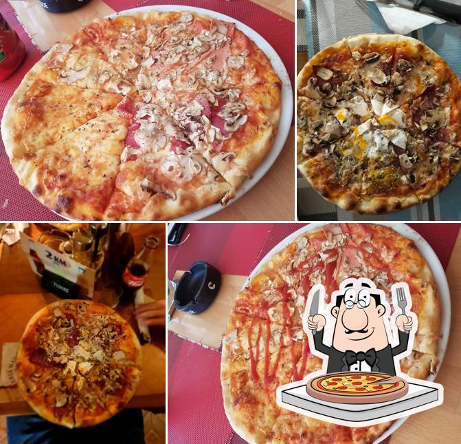 Bestellt eine Pizza bei Хавана