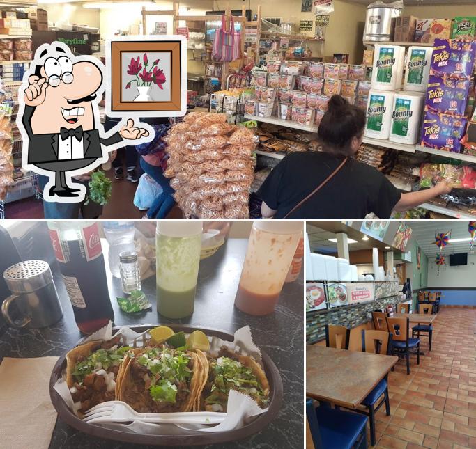 TAQUERIA La Canasta Mexicana is distinguished by interior and food