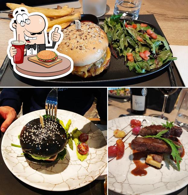 Essayez un hamburger à Restaurant Le Replay La Teste de Buch