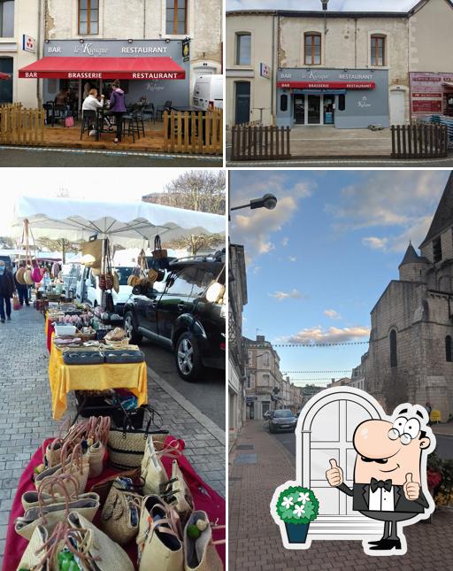 L'extérieur de Le kiosque à Chauvigny