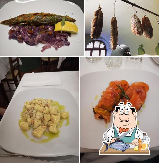 Osteria da Bussé 1930 serve un menu per gli amanti del pesce