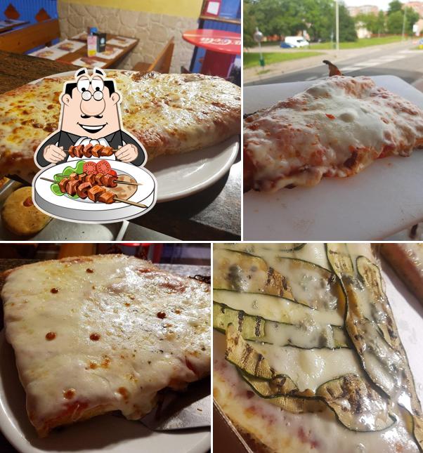 Cibo al Pizzeria Snoopy Ivan