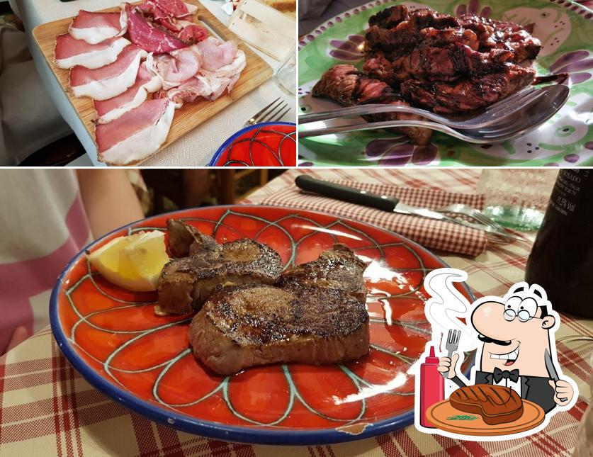 Закажите блюда из мяса в "Osteria Da Murer"
