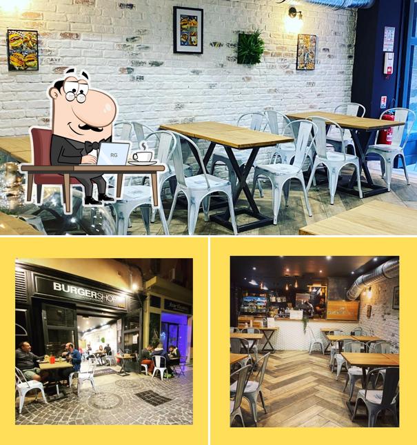 L'intérieur de Burger shop La Ciotat