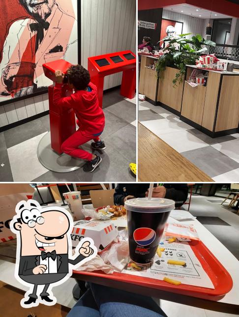 L'intérieur de KFC